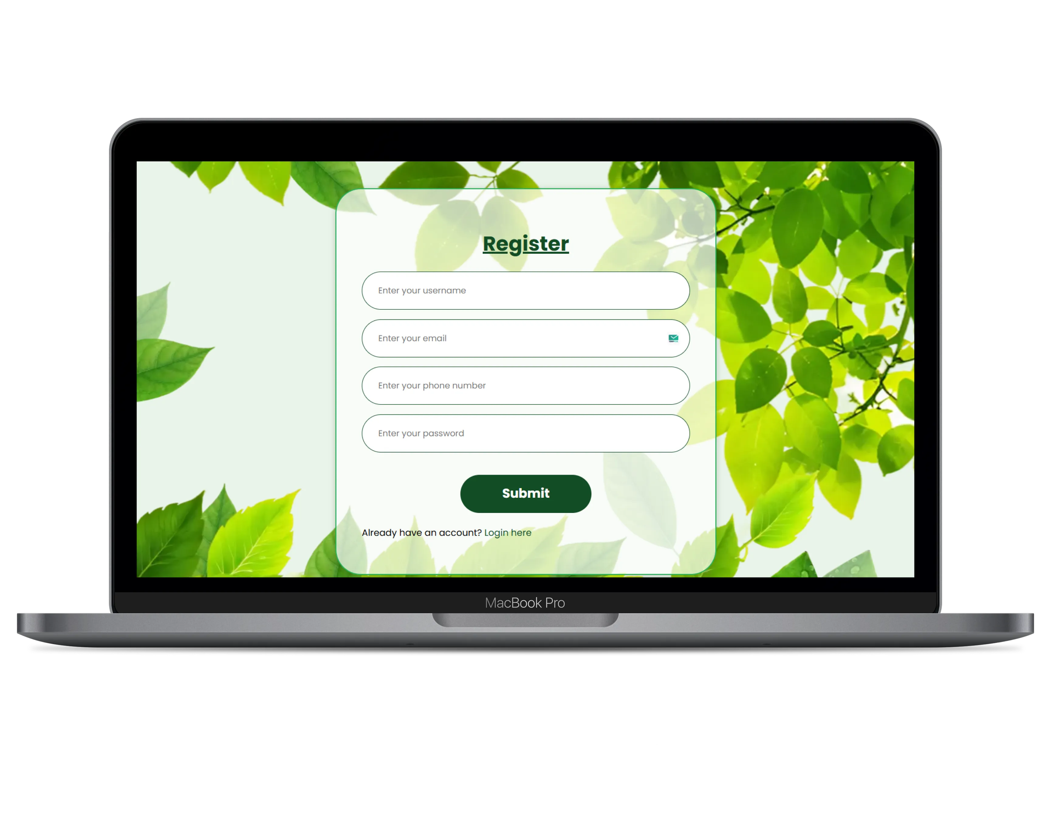 Plant Store Screenshot 1